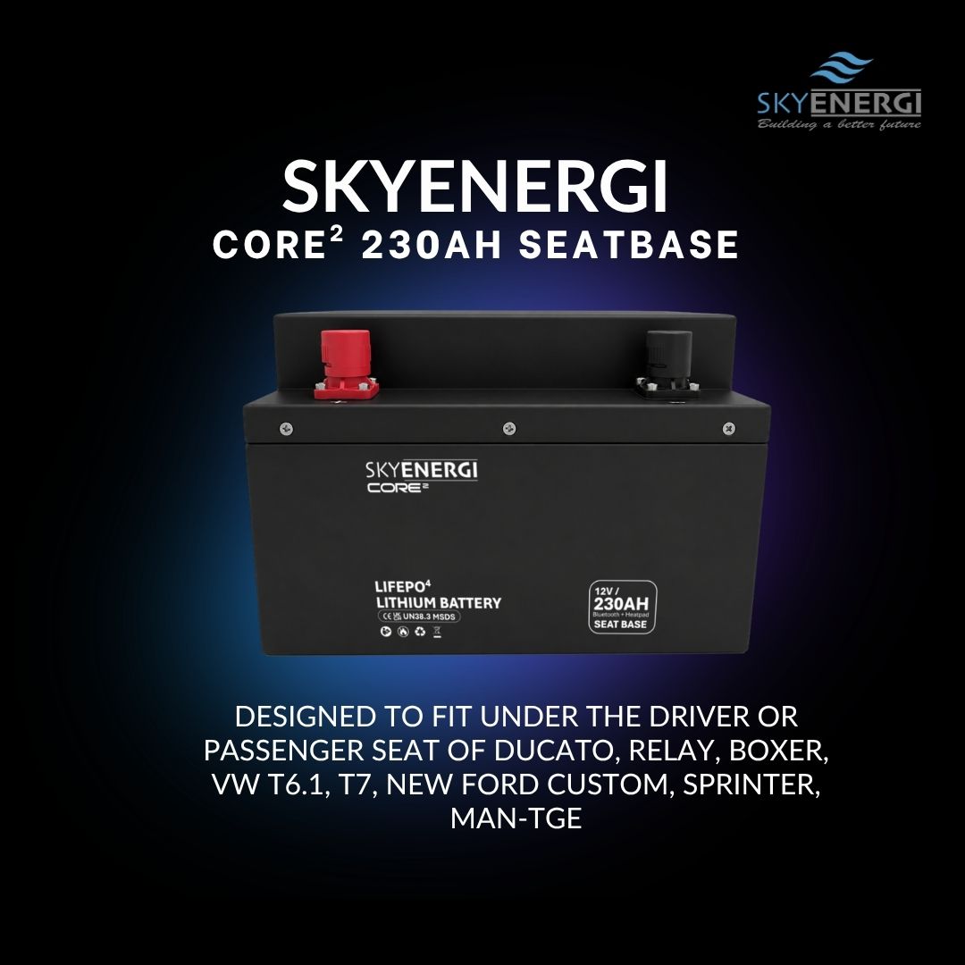 Skyenergi Core2 seat-base detail
