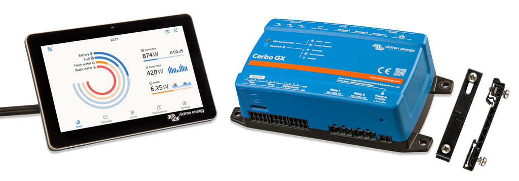 Cerbo GX with GX Touch 50 display (sold separately)