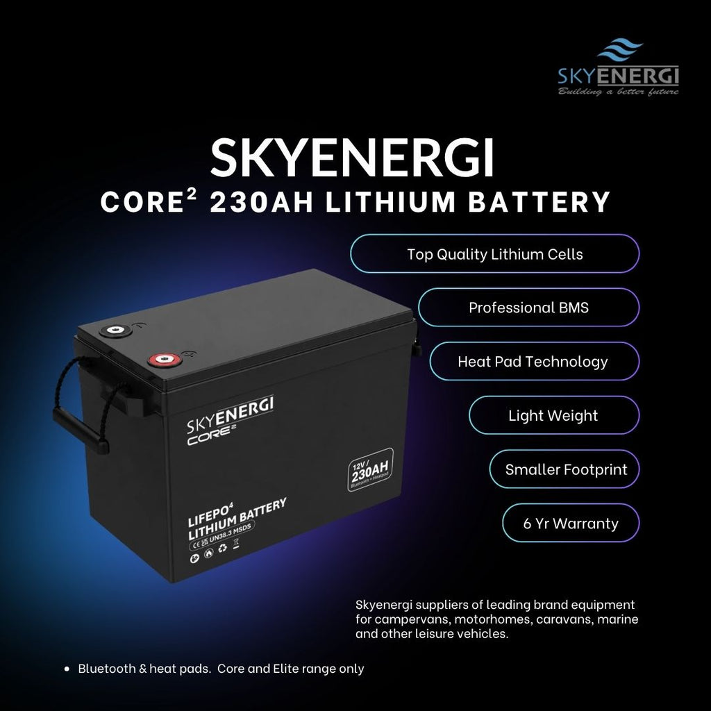 Skyenergi Core2 230Ah features