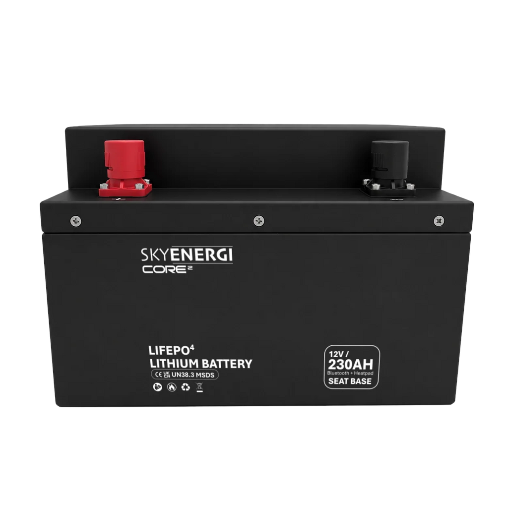 Skyenergi Core2 230Ah seat-base lithium battery