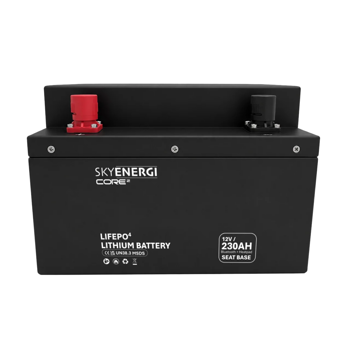 Skyenergi Core2 230Ah seat-base lithium battery