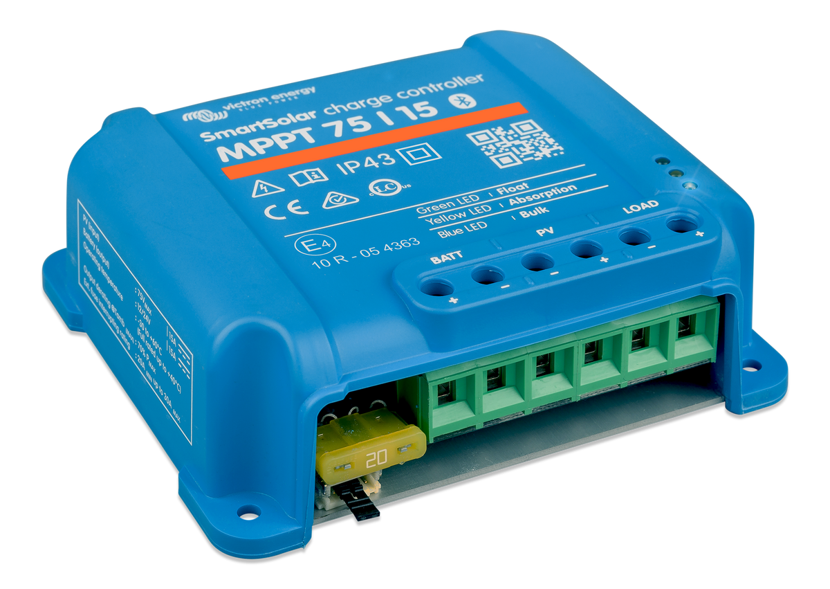 Victron SmartSolar 75/15 side