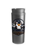 Grey Shevanigans Traveller coffee tumbler